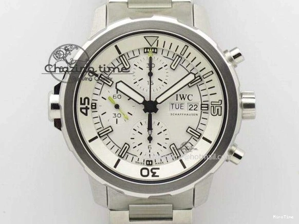 MIROTIME 0520 Portofino Automatic SS MKF 1:1 Best Edition White Dial On SS Mesh Bracelet A2892 V TechFriendly 7205